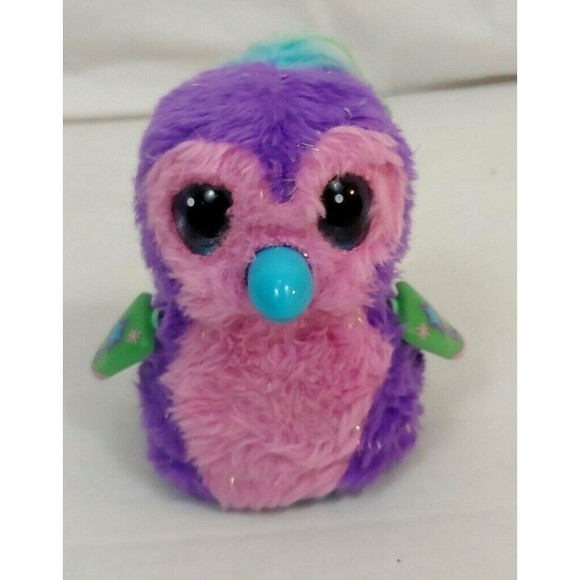Hatchimals Hatched Interactive Toy Purple Pink Penguala Talking Lights Up - Picture 1 of 4